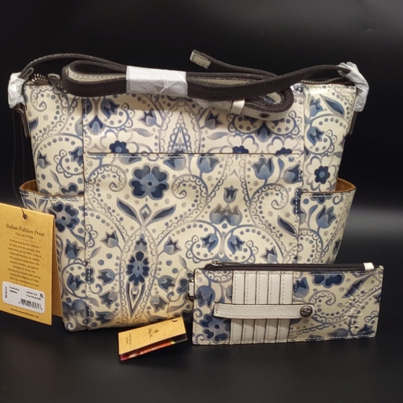 SALE$🌞Patricia Nash Set- Aveley Crossbody   and Alanna Wristlet/Wallet - Picture 3 of 15